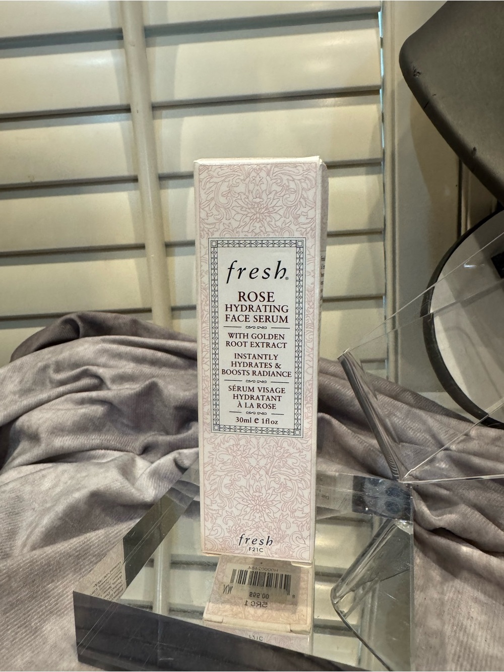Fresh Rose Hydrating Face Serum — 1fl 30 ml sealed